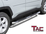 TAC Stainless Steel 3" Side Steps For 2019-2023 Toyota RAV4 SUV | Running Boards | Nerf Bar | Side Bar
