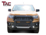 TAC Predator Modular Bull Bar Mesh Version For 2019-2023 Ford Ranger Truck Front Bumper Brush Grille Guard Nudge Bar