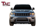 TAC Heavy Texture Black 3" Bull Bar for 2011-2021 Jeep Grand Cherokee (Incl.22 WK & Excl. Limited X, SRT, Summit, Trackhawk, L Model, High Altitude, 80th Anniversary) | 2011-2013 Dodge Durango SUV Front Bumper Grille Guard Brush Guard Off Road Accessories-2