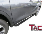 TAC Heavy Texture Black 3" Side Steps for 2020-2024 Toyota Highlander (Exclude Hybrid) SUV | Running Boards | Nerf Bars | Side Bars