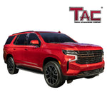 TAC ViewPoint Running Boards Fit 2021-2023 Chevy Tahoe/2021-2023 GMC Yukon (Excl. Yukon XL) SUV | Side Steps | Nerf Bars | Side Bars