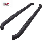 TAC Side Steps Running Boards Compatible with 2021-2023 Ford Bronco 2 Door (Not for Bronco Sport) SUV 3” Texture Black Side Bars Nerf Bars Off Road Accessories